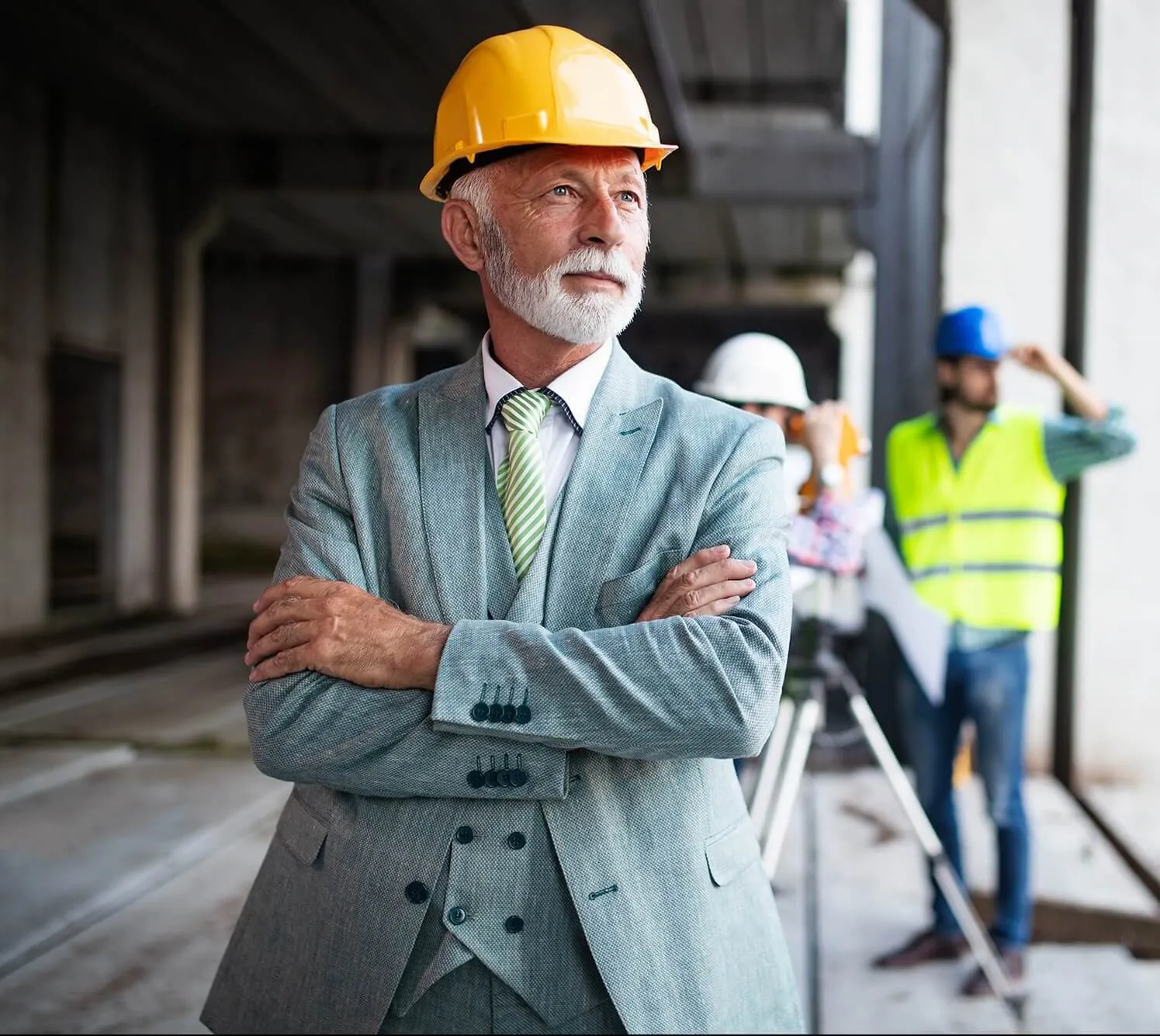 Owner on site at a manufacturing business